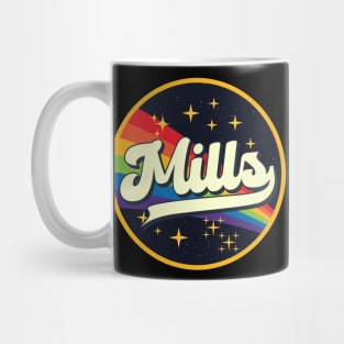 Mills // Rainbow In Space Vintage Style Mug